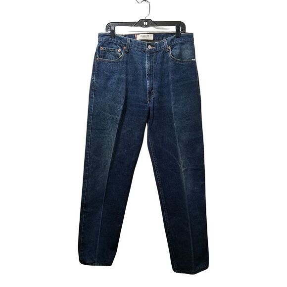 Levi’s 550 Jeans Men’s 34x31 Blue Relaxed Fit Denim *FLAWS* - Picture 1 of 9